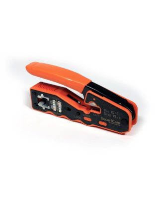 Easy Fit Pass Through RJ45 Crimper and Cutter Tool