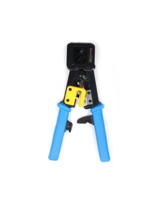 Easy Fit Push Through RJ45 EZ Ratchet Crimper and Cutter Tool