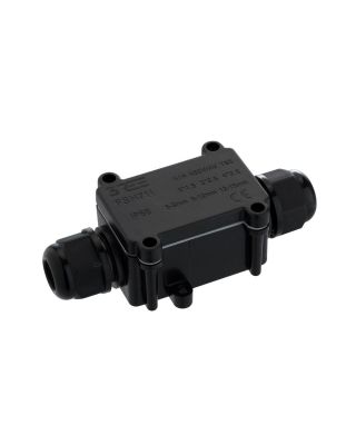 2 Way Waterproof IP68 Outdoor Electrical Box for 4-15mm Cables