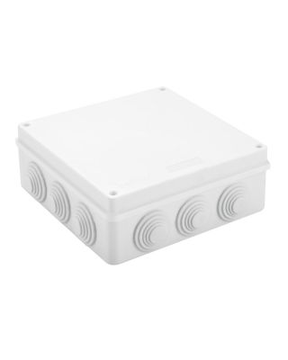 IP65 Waterproof White Surface Junction Box (150x150x70mm)