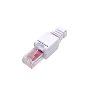 CAT6 5E Tool Free Field Termination Ethernet Cable RJ45 Connector  