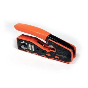 Easy Fit Pass Through RJ45 Crimper and Cutter Tool