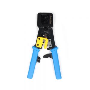 Easy Fit Push Through RJ45 EZ Ratchet Crimper and Cutter Tool