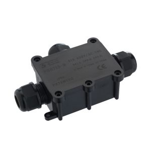 3 Way Waterproof IP68 Outdoor Junction Box for 4-15mm Cables