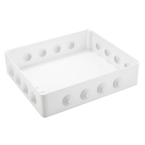 IP65 Waterproof White Surface Junction Box (400x350x120mm)