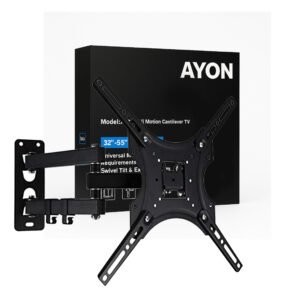 32-55'' TV Wall Bracket Mount With Tilt and Swivel For Monitors LCD & LED TV