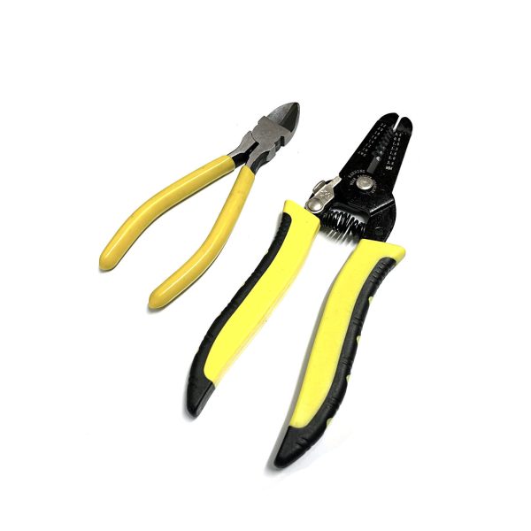 RJ45 Pass through Crimper Tool Kit with 100 Connectors - Image 7