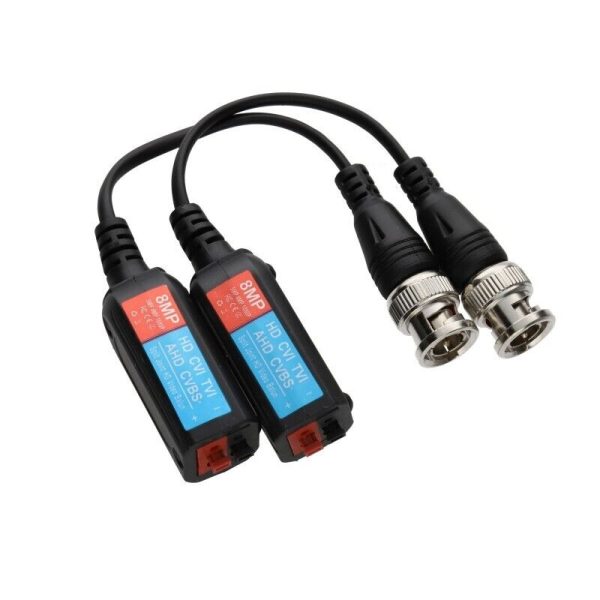 Professional 4K 5MP Balun Push-Fit With Tail for TVI/CVI/AHD/CVBS - Image 7