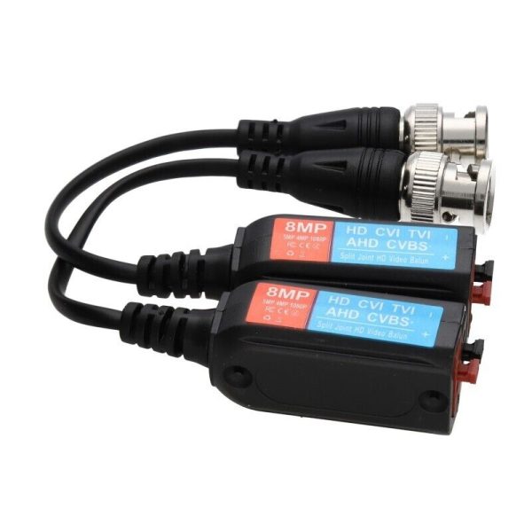 Professional 4K 5MP Balun Push-Fit With Tail for TVI/CVI/AHD/CVBS - Image 4