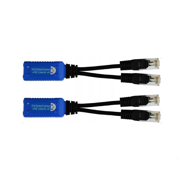 POE Splitter Combiner RJ45 Cable Sharing Kits 2-in-1 POE - Image 2