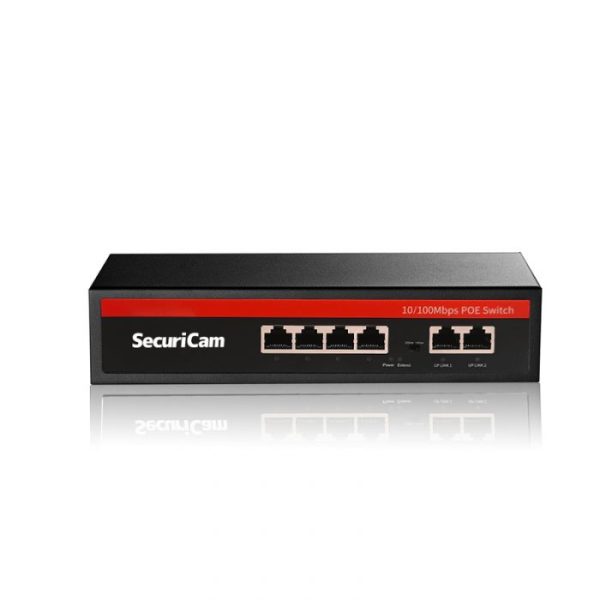 16 Port 10/100Mbps Desktop PoE Network Switch - Image 2