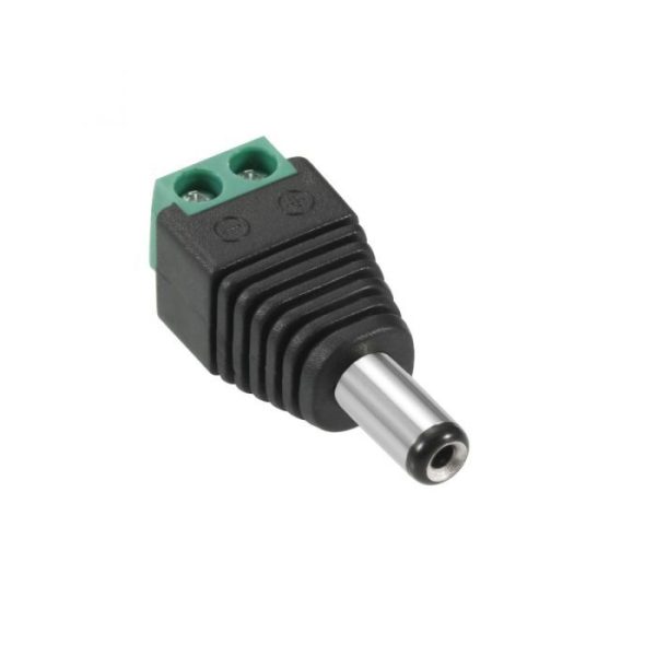 100X 12V DC Male Power Connector Adapter Jack Plug