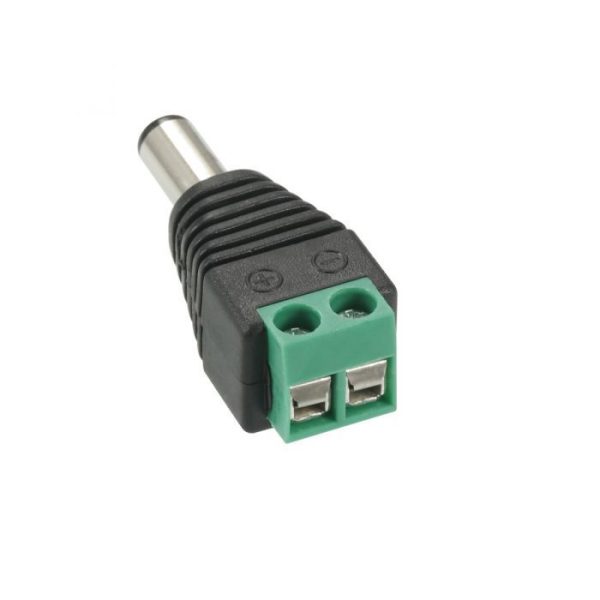 100X 12V DC Male Power Connector Adapter Jack Plug - Image 2