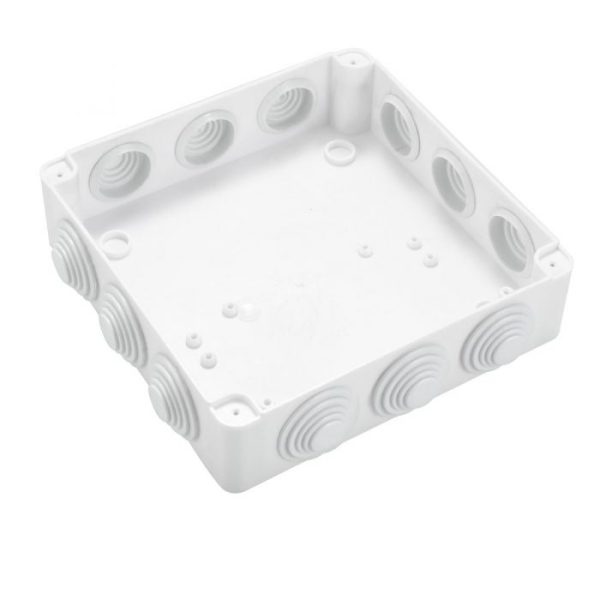 IP65 Waterproof White Surface Junction Box (200x155x80mm) - Image 2