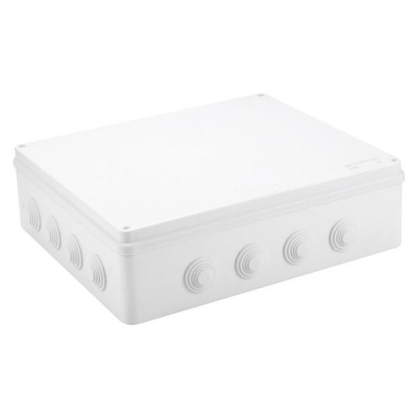 IP65 Waterproof White Surface Junction Box (400x350x120mm)