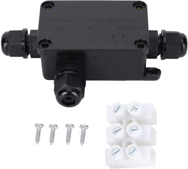 3 Way Electrical Waterproof IP66 Junction Box - Image 2