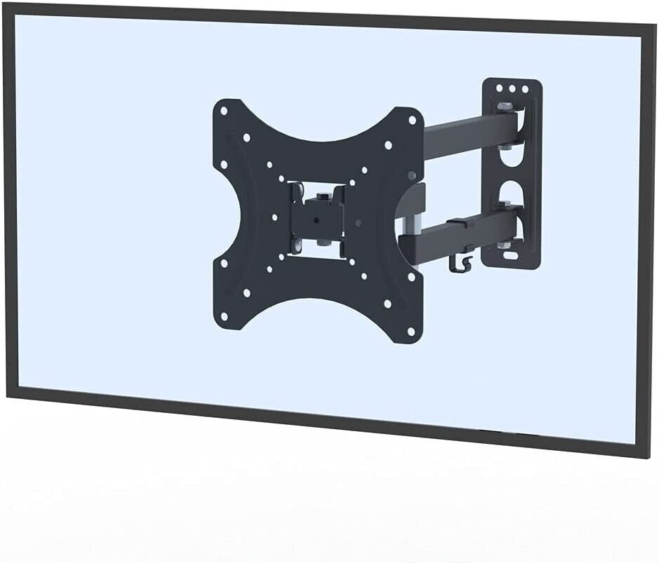 10-42'' VESA MONITOR Wall Bracket Mount Tilt & Swivel For LCD LED TV - Image 9